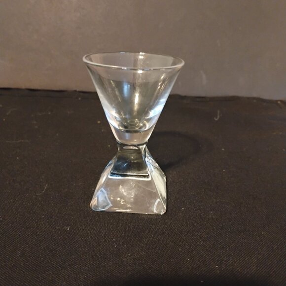 Ekenas Sweden MCM Pyramid Pattern, set of 4 shot glasses, very rare - Picture 4 of 5